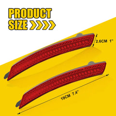 2PC Rear Side Marker LED Light For 07-16 MINI Cooper R55 R56 R57 R58 R59 R60 EOA 6B93BC-57