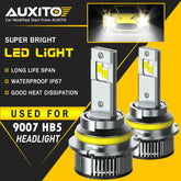 CANBUS 9007 HB5 LED Headlight Super Bright Bulbs Kit White 24000LM High/Low Beam 6B93BC-57
