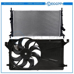 Electric Radiator Cooling Fan Kit For 2004 2005 2006 2007 2008 2009 Mazda 3 KOEEP