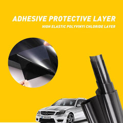 12"X72" Gloss Headlight Tint Film Taillight Vinyl Fog Wrap Light Dark Black EOA 6B93BC-57