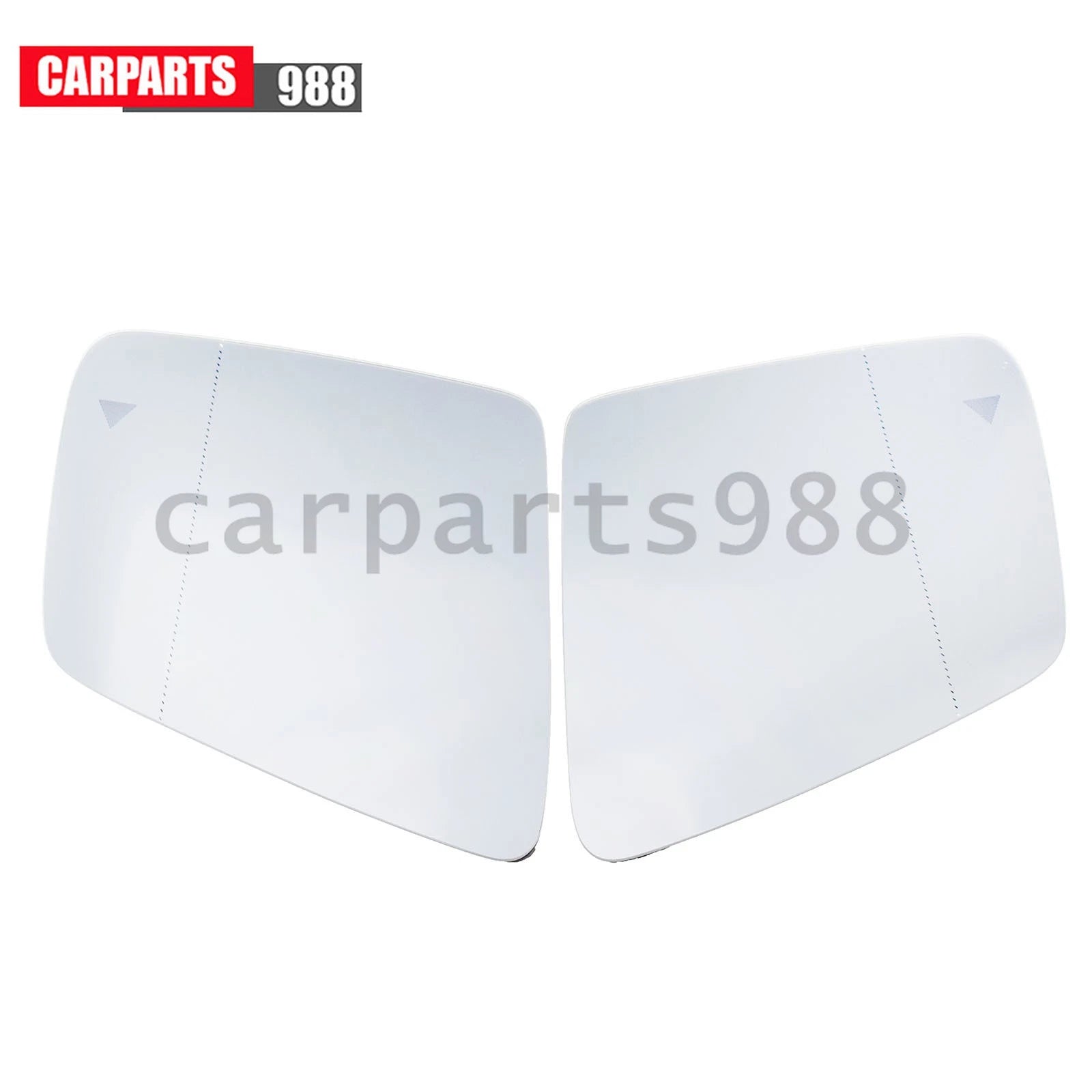 Left Right Rearview Mirror Glass w/Heated Fit for Mercede ML350 ML550 ML63 AMG 6B93BC-57