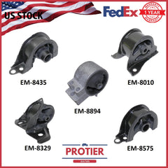 Engine Motor & Trans Mount Set for 1994-2001 fits Acura Integra 1.8L Manual 5PCS 6B93BC-57