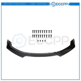 3Pcs Front Bumper Lip Body Kit Spoiler For 2016-2019 Honda Civic Hatchback 6B93BC-57