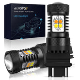 3157 Switchback LED Turn Signal Lights Anti Hyper Flash AMBER WHITE Dual Color A 6B93BC-57