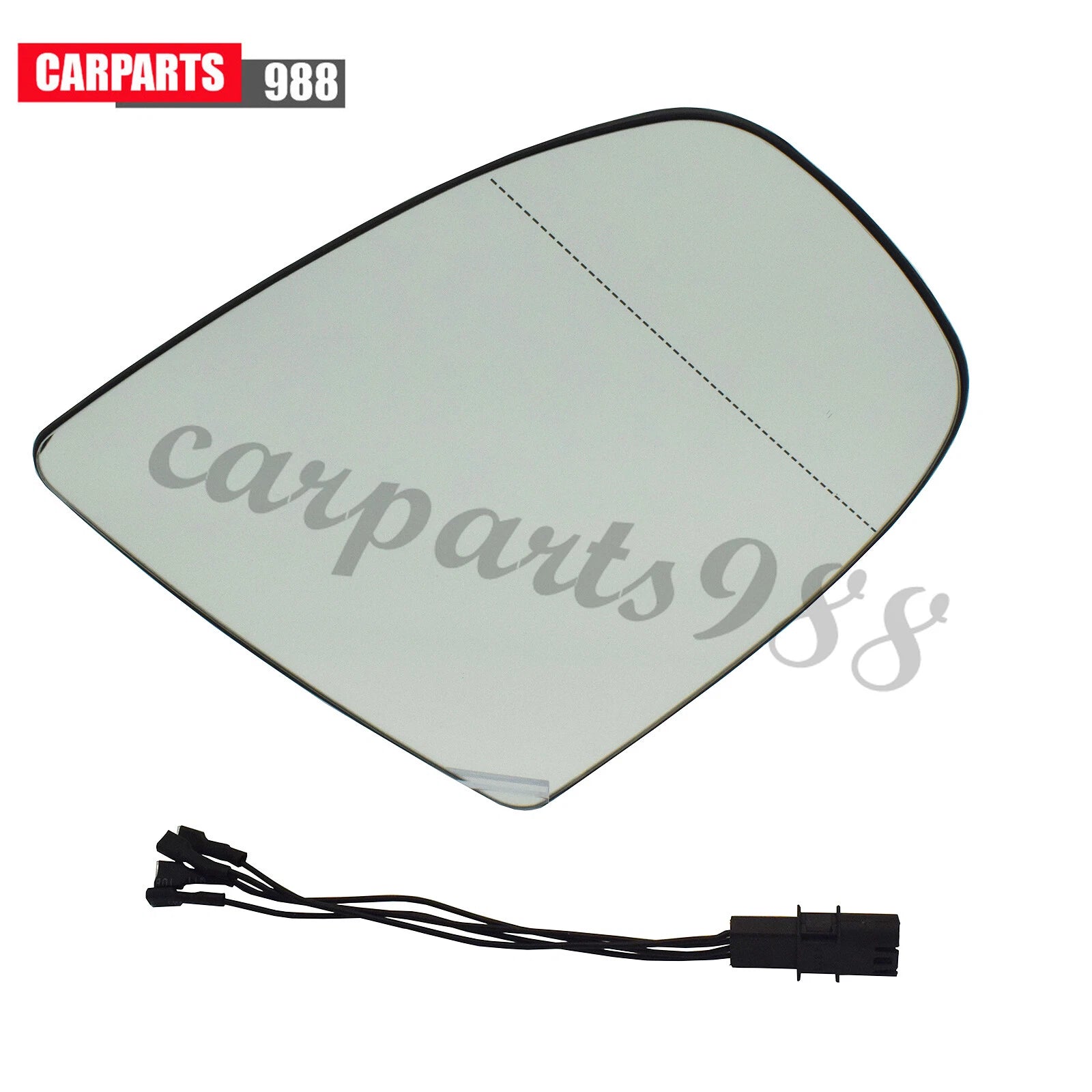 Right Side Rearview Mirror Glass Heated For 2007-14 BMW E70 E71 E72 51167174982 6B93BC-57