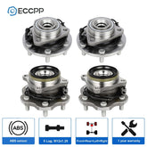 4 Pcs Front & Rear Wheel Hub Bearings For Infiniti QX80 QX56 For Nissan Armada 6B93BC-57