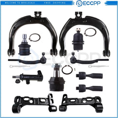 Front Control Arm Ball Joint Tie Rod End Suspension Kit For 04-07 Buick Rainier KOEEP