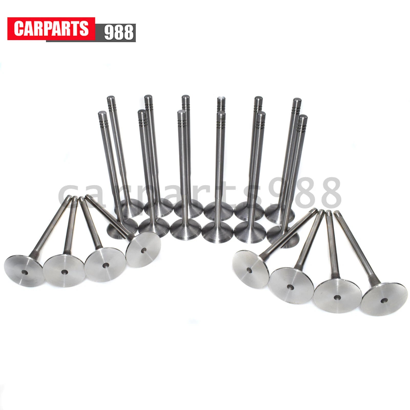 12x Intake & 8x Exhaust Valves For Audi A4 TT VW Goft Jetta Passat Beetle 1.8L 6B93BC-57