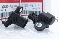 Camshaft & Crankshaft Position Sensor (2) For Honda Civic 01-05 L4 1.7L