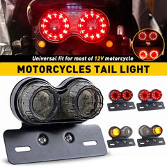 For Honda Rebel 250 300 500 LED Tail Brake Turn Signal Running Light Motorcycle 6B93BC-57
