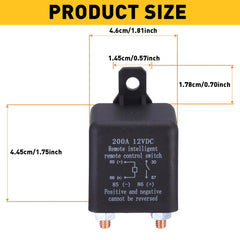 Car Battery Disconnect Switch Power Kill Master Isolator Off Cut Remote Control 6B93BC-57