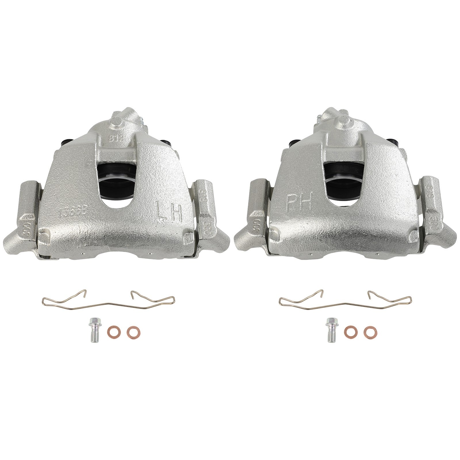 Front Left Right Brake Calipers 2Pcs For 2005-2007 Mazda 3 2006-2007 Mazda 5 6B93BC-57