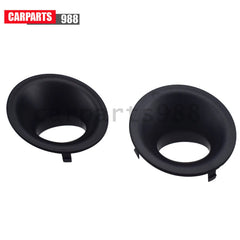 Pair Left Right Front Bumper Fog Light Bezel Cover For 2015-23 Dodge Challenger 6B93BC-57