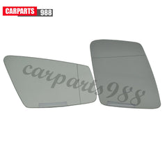 Pair Left Right Side Heated Door Mirror Glass for Mercedes W212 W204 W212 W221 6B93BC-57