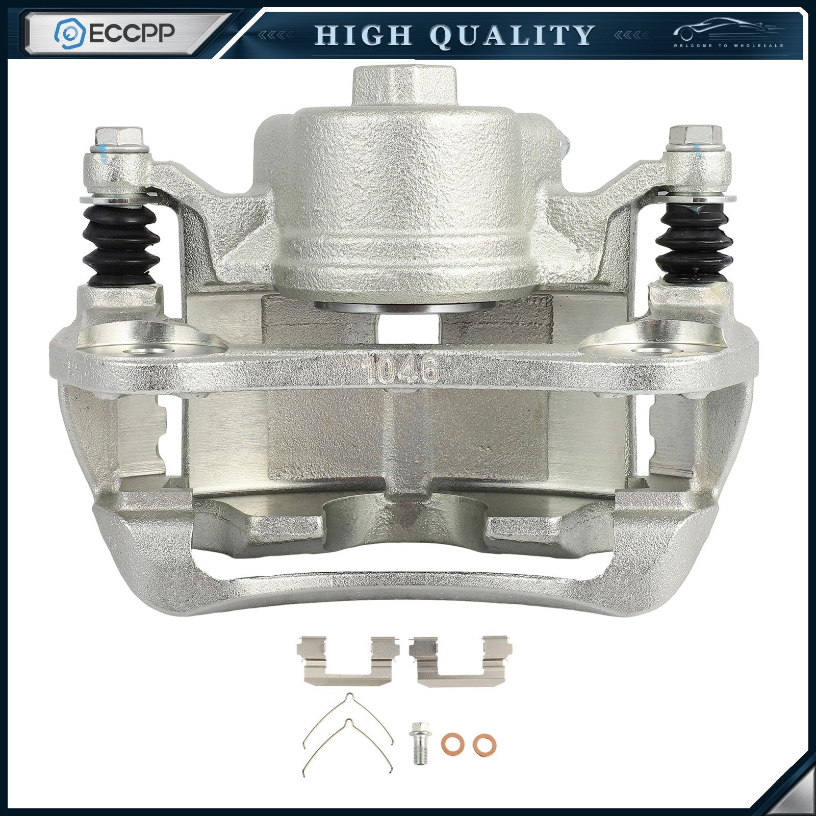 Front Right Brake Caliper 1Pc Set For 2012-2016 Honda Cr-V FWD 19B2917A 6B93BC-57