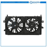 Radiator Condenser Cooling Fan Assembly For 2006 2007 2008-2013 Chevrolet Impala 6B93BC-57