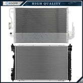 Aluminum Radiator & Condenser Cooling Kit For 08-11 Ford Escape Mazda Tribute 6B93BC-57