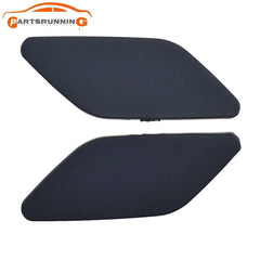 Unpaint Pair Front Bumper Headlight Washer Cover Cap For VW Scirocco 2009-2015 6B93BC-57