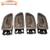 4x Front Rear Left Right Interior Door Handle Trim for Toyota Sequoia 2001-2007 6B93BC-57