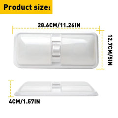 5PCS 12V Led RV Dome Light Ceiling Interior Lighting For Trailer Camper RV 48LED 6B93BC-57