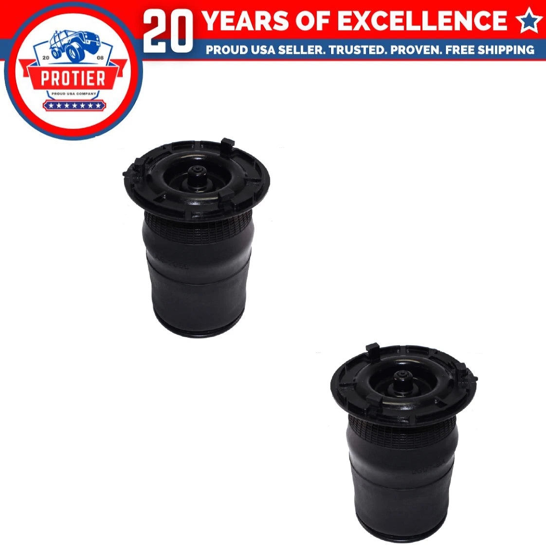 Rear Suspension Air Spring Pair Fit Buick Rainier/ Chevy Trailblazer/ GMC Envoy 6B93BC-57