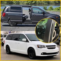 Right Side Front Door Pillar B Applique Black For 2008-2020 Dodge Grand Caravan 6B93BC-57