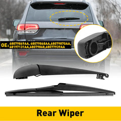 For 2011 2012 - Jeep 2019 Grand Cherokee Rear Wiper Arm with Blade 68079868AA US 6B93BC-57