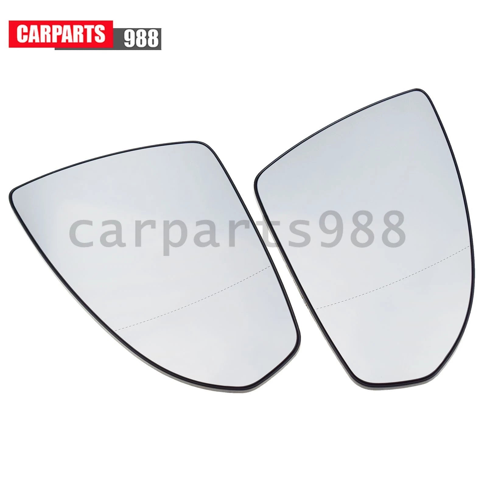 Left Right Rearview Mirror Glass Heated For Mercedes-Benz Smart fortwo 2017-2014 6B93BC-57