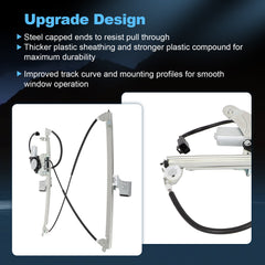 For 2004 Chevy GMC Cadillac Power Window Regulator & Motor Rear Driver Side Left 6B93BC-57