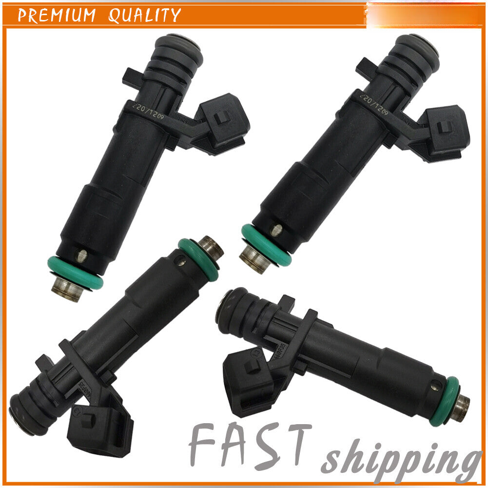 4X Fuel Injectors For Chevrolet Aveo Kalos Spark M300 T250 T255 1.2 LPG 96800843 6B93BC-57