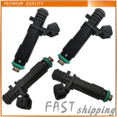 4X Fuel Injectors For Chevrolet Aveo Kalos Spark M300 T250 T255 1.2 LPG 96800843 6B93BC-57