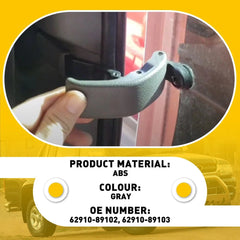 REAR QUARTER WINDOW CAB LOCK HANDLE LATCH GREY FIT 1989-1997 TOYOTA PICKUP EOA 6B93BC-57