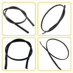 For 2014-2017 Toyota Corolla 2PCS Sedan Roof Drip Molding Trim Left & Right Side 6B93BC-57