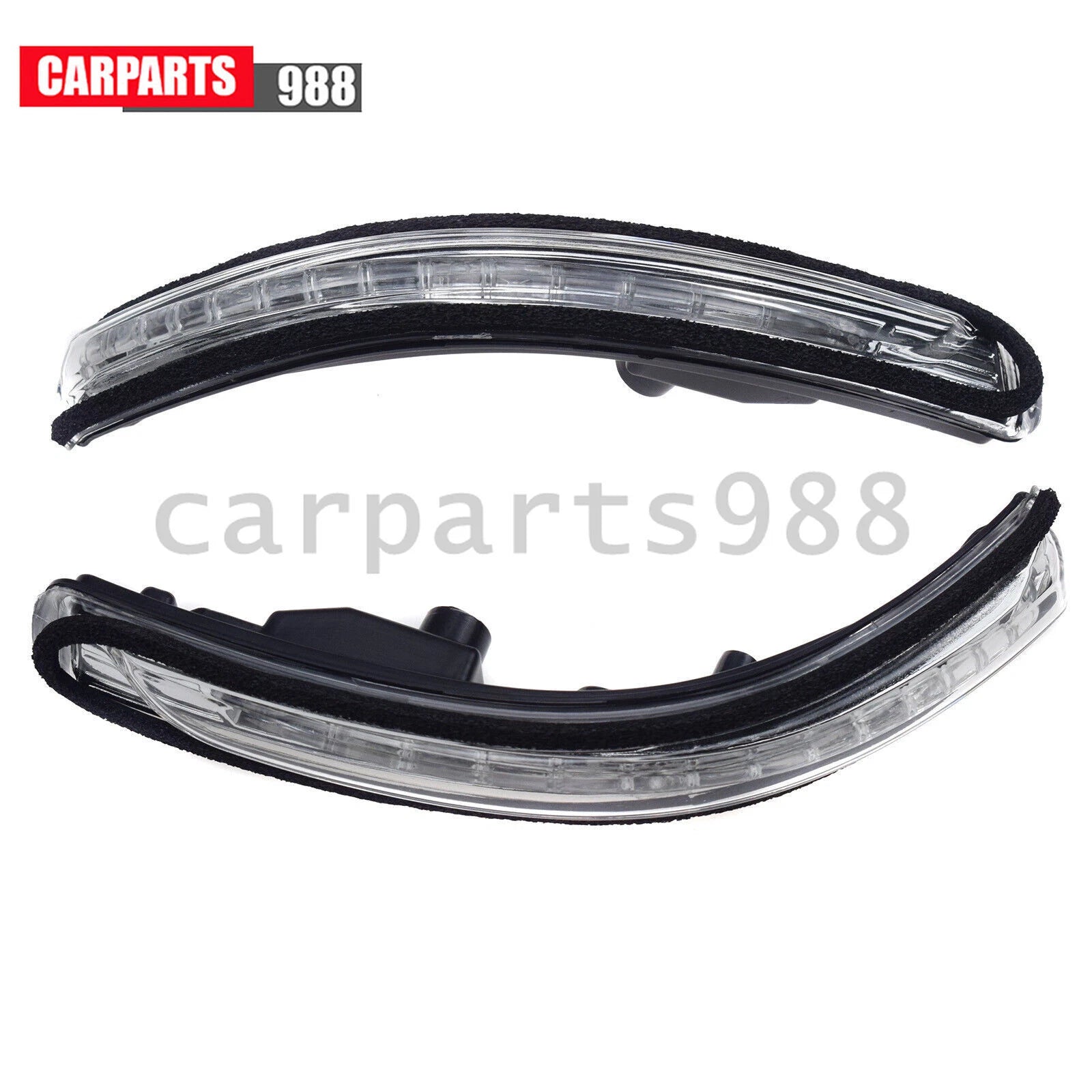 Left Right Side Mirror LED Turn Signal Light for 2012-2016 KIA Rio 876241W000 6B93BC-57