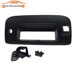 Tailgate Handle Bezel with Key & Camera Hole For Silverado 1500 2500 3500 HD 6B93BC-57