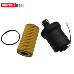 Oil Filter Cover Cap w/ Filter 07K115408 For VW Jetta Beetle Rabbit Passat 2.5 6B93BC-57