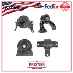 Motor & Trans Mount 4PCS Set For 2007-2017 Jeep Compass 2.4L FWD for Auto Trans 6B93BC-57