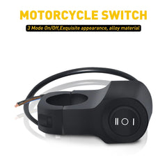 7/8" Handlebar Headlight Fog Spot Light Switch for Motorcycle Dirt Bike ATV EOA 6B93BC-57