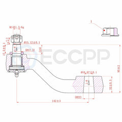 Suspension Front Ball Joint Pitman Idler Arm Kit for Chevy & GMC C2500 C3500 6B93BC-57