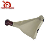 5 SPEED GEAR WOOD SHIFT KNOB GAITOR BOOT Beige Fit VW PASSAT B5 B5.5 98-04 6B93BC-57
