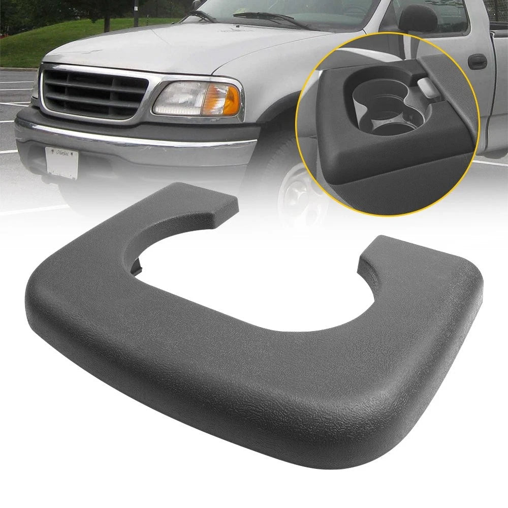 Center Console Cup Holder Pad Replacement Dark Grey Gray Fits Ford F150 1997-03 6B93BC-57