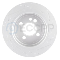 For 2007-2015 Mini Cooper 1.6L I4 Drilled Front And Rear Slotted Brake Rotors 6B93BC-57