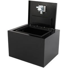 18"x12"x14" Storage Tool Box for Truck Garage home W/ 2x Chain+1x Lock