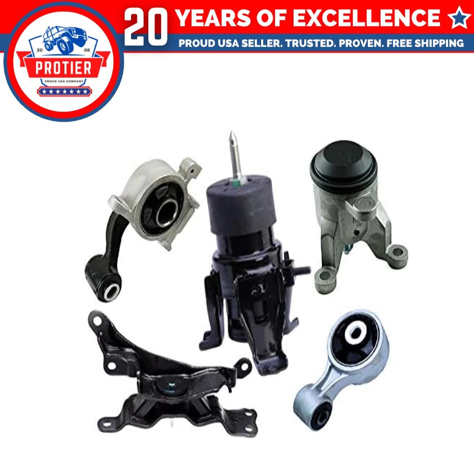 Fits 2011-2014 Nissan Quest 3.5L AUTO CVT Engine Motor&Trans Mount Set : 6B93BC-57