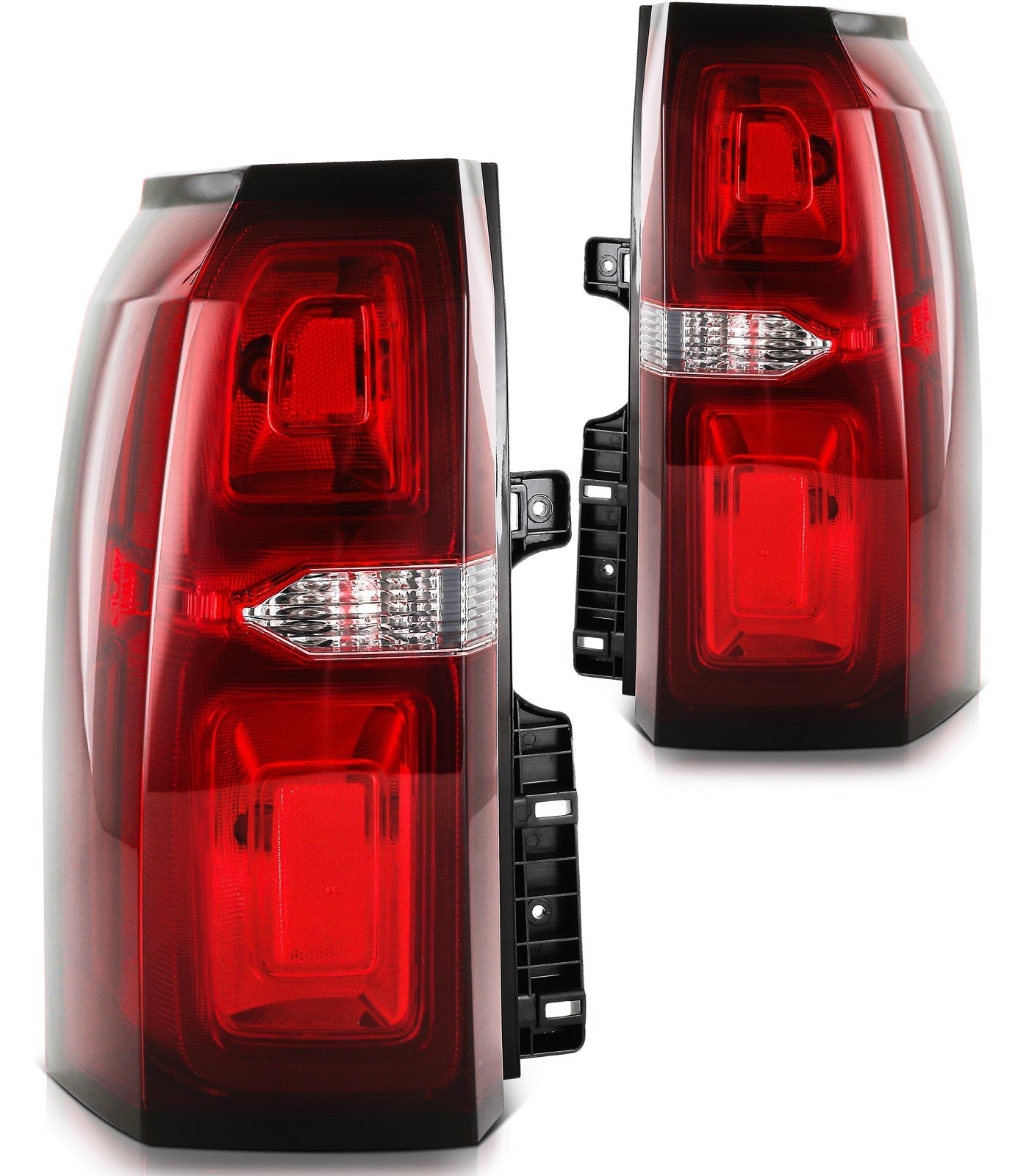 ECCPP Tail Lights Assembly For 2015-2020 Chevrolet Suburban Tahoe Rear Pair 6B93BC-57