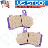 1 Pair Brake Pads Front For Harley-Davidson Classic FLHRC 2009-2013 Carbon Fiber 6B93BC-57