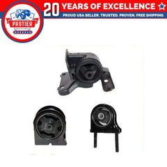 Fits 1998-2000 Toyota RAV4 2.0L Front & Rear Motor Mount & Trans Mount 3PCS : 6B93BC-57
