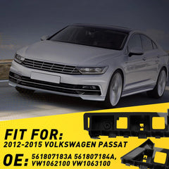 Pair Front Bumper Retainer Support Bracket Sets For 2012-2015 Volkswagen Passat 6B93BC-57