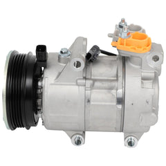 A/C Compressor with 4-Groove Pulley for Ford EcoSport 2018 2019-2022 2.0L 6B93BC-57
