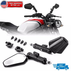 For Honda CRF230L 300L CRF450L Motorcycle Rear View Mirrors 7/8" Handlebar Mount